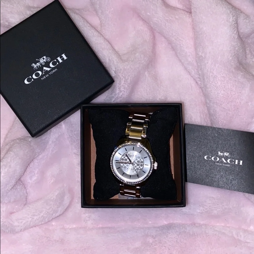 Coach Watch Silvertone‎
